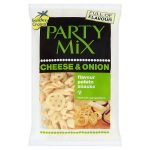 golden cross party mix cheese & onion 125g