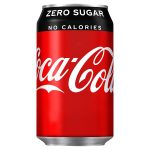 coke zero can 330ml
