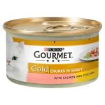 gourmet gold salmon & chicken gravy 85g