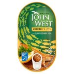 john west kipper fillets in sunflower oil 160g