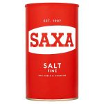 saxa table salt drum 750g
