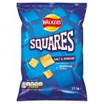 walkers squares salt & vinegar 27.5g