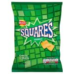 walkers squares cheese & onion 27.5g