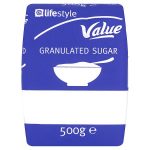lifestyle value granulated sugar 59p 500g
