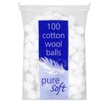 soft & pure cotton wool balls 100s