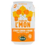 sparkling lemon citrusy lemon & orange 330ml