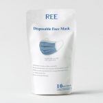 ree 10 disposable face masks in polybag 10s