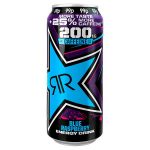 rockstar supersours blue raspberry 99p 500ml