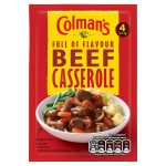 colmans traditional beef casserole 40g