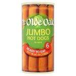 ye olde oak jumbo hot dogs giants tin 560g