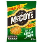 mccoys cheddar & onion 47.5g