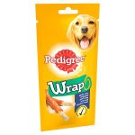 pedigree wrap dog treats with chicken 50g