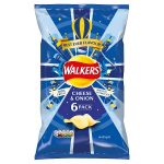 walkers cheese & onion [6 pack] 25g
