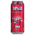 barr cola 49p 50% extra free cans 500ml