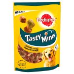 pedigree tasty bites chewy cubes with chicken 130g