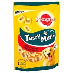 pedigree tasty bites chewy slices with beef 155g