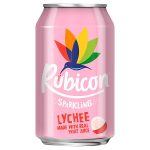 rubicon lychee 79p 330ml