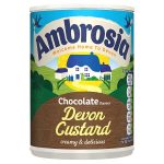 ambrosia chocolate custard can 400g