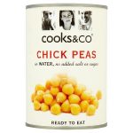 cook & co chick peas 400g