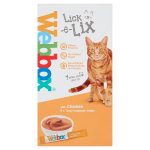 webbox cat lick e lix chicken 5pack