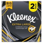 kleenex extra large twin pack 44s