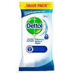 dettol anti bacterial wipes 72s