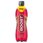 boost energy red berry 89p 500ml