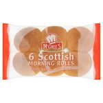 mcghee 6 soft floury rolls pre pack 6s