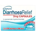 galpharm diarrhoea relief 2mg capsules 6s