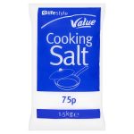 lifestyle cooking salt bag 75p 1.5kg