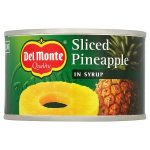 delmonte pineapple slices in syrup 234g