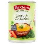baxters carrot & coriander soup 400g