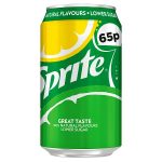 sprite cans 65p 330ml