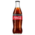 coke zero glass bottles 330ml