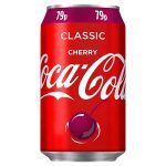 coke cherry 79p cans 330ml