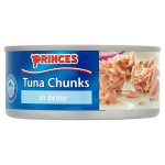 princes tuna chunks in brine 145g