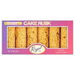 regal cake rusk sugar free 18s